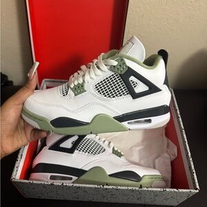2023 Women's Air Jordan 4 Retro 'Seafoam